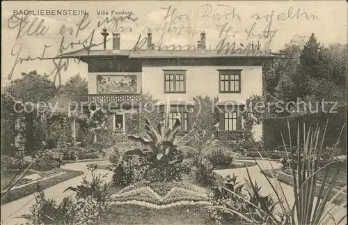 Bad Liebenstein Villa Feodora Kat. Bad Liebenstein