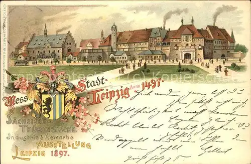 Leipzig Saechs. Thuer.Industrie & Gewerbeausstellung 1897 Kat. Leipzig