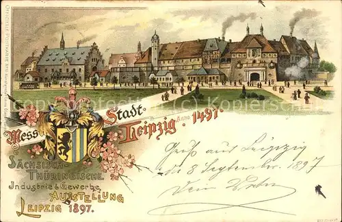 Leipzig Saechs. Thuer.Industrie & Gewerbeausstellung 1897 Kat. Leipzig
