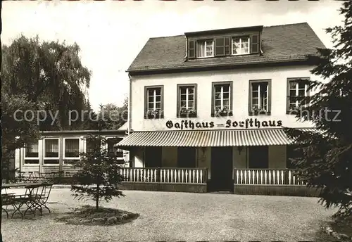 Oberlahnstein Gasthaus Forsthaus "Oberlahnstein" Kat. Lahnstein