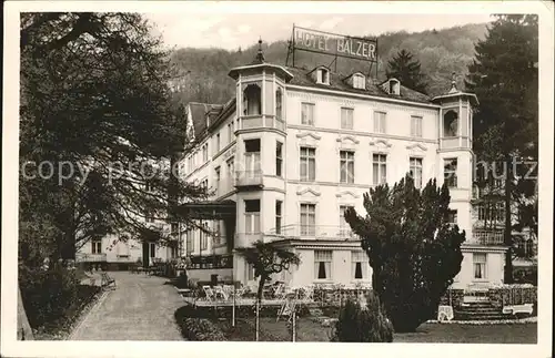 Bad Ems Kurhotel Balzer Kat. Bad Ems