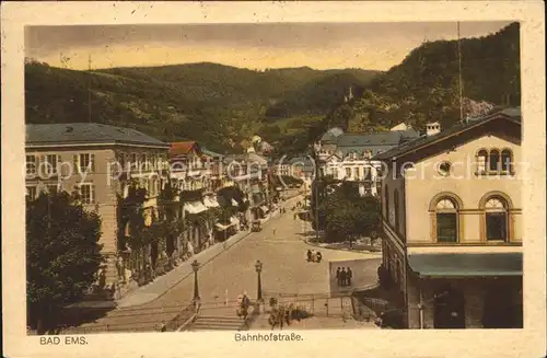 Bad Ems Bahnhofstrasse Kat. Bad Ems