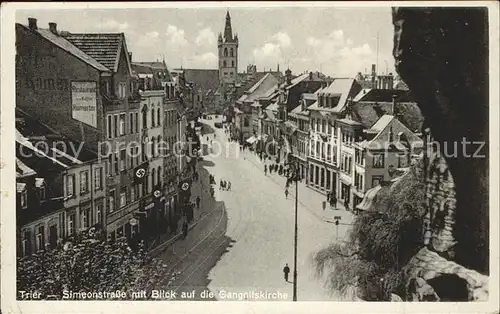 Trier Simeonstrasse Gangolfskirche Kat. Trier