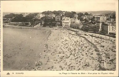 Dinard Ille et Vilaine Bretagne la Plage / Dinard /Arrond. de Saint-Malo