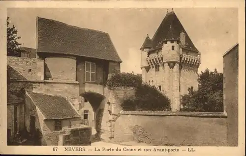 Nevers Nievre Porte du Crois
 / Nevers /Arrond. de Nevers