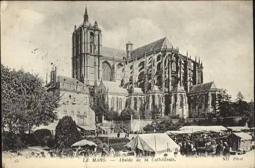 Le Mans Sarthe Cathedrale / Le Mans /Arrond. du Mans