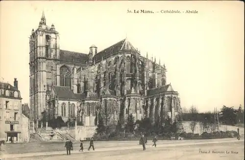 Le Mans Sarthe Le Mans Cathedrale  * / Le Mans /Arrond. du Mans