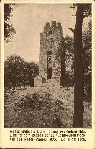 Adenau Kaiser Wilhelm Denkmal Kat. Adenau