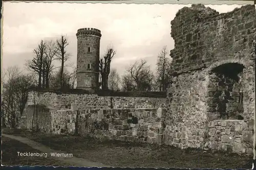 Tecklenburg Wierturm Reproduktionsvorschrift Kat. Tecklenburg