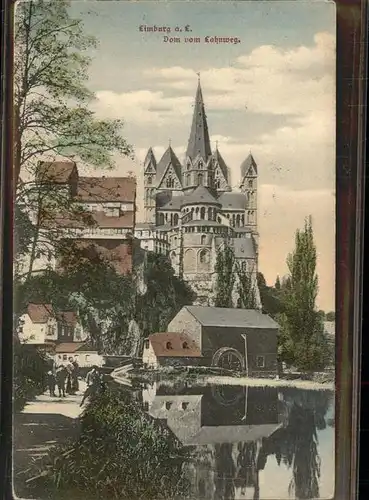 Limburg Lahn Dom Lahnweg Kat. Limburg a.d. Lahn