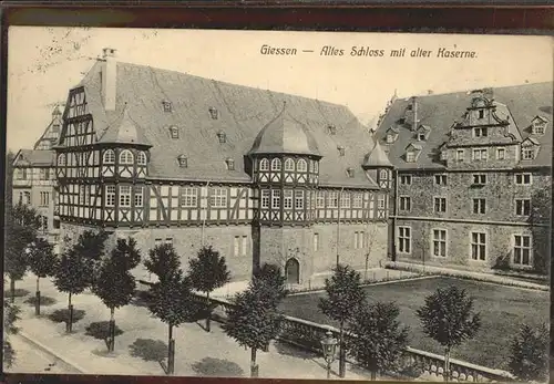 Giessen Lahn Altes Schloss alte Kaserne / Giessen /Giessen LKR