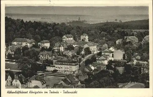 Koenigstein Taunus Teilansicht Kat. Koenigstein im Taunus