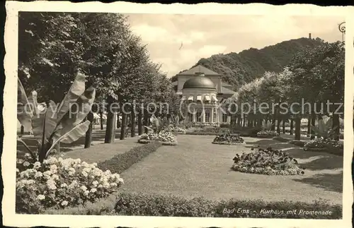 Bad Ems Kurhaus Promenade Kat. Bad Ems