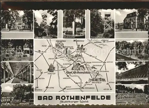 Bad Rothenfelde Kurhaus Wandelhalle Klostermuehle Kat. Bad Rothenfelde