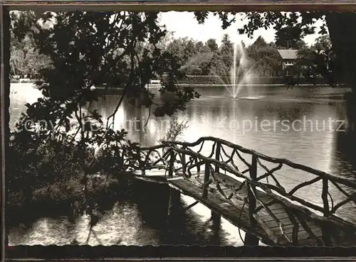 Fuerstenau Osnabrueck Schlossgarten / Fuerstenau /Osnabrueck LKR