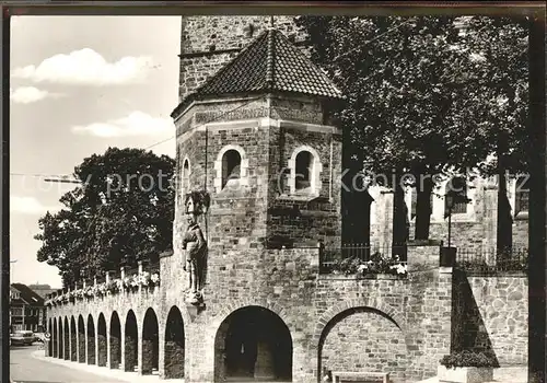 Ankum Kriegergedaechtniskapelle Denkmal Kat. Ankum