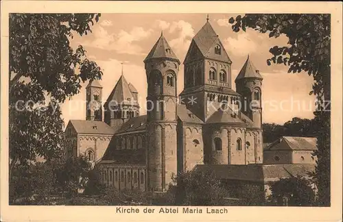 Maria Laach Glees Kirche der Abtei Maria Laach / Glees /Ahrweiler LKR