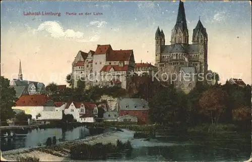 Limburg Lahn Dom Lahnpartie Kat. Limburg a.d. Lahn