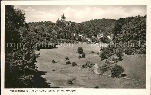 Koenigstein Taunus Woogtal Kat. Koenigstein im Taunus