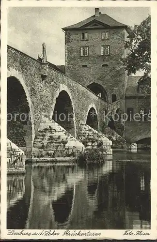 Limburg Lahn Brueckenturm Kat. Limburg a.d. Lahn