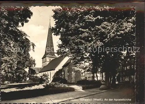 Guetersloh Apostelkirche Kat. Guetersloh