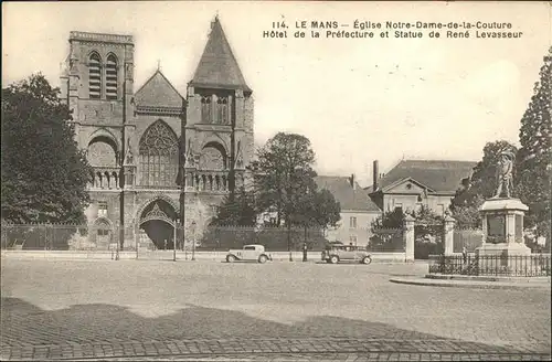 hw06158 Le Mans Sarthe Eglise Notre Dame Kategorie. Le Mans Alte Ansichtskarten