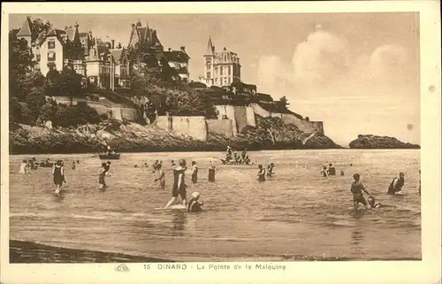 hw09349 Dinard Ille et Vilaine Bretagne Pointe Malouine Kategorie. Dinard Alte Ansichtskarten