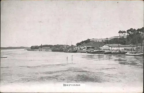 hw15376 Bayonne Panorama Kategorie. Bayonne Alte Ansichtskarten