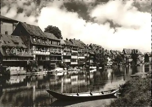 Bamberg Wohnhaeuser boot  Kat. Bamberg