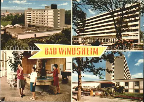 Bad Windsheim Kurzentrum Trinkbrunnen Kat. Bad Windsheim