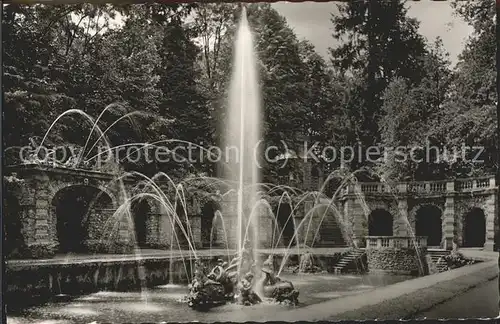 Bayreuth Schloss Eremitage Grotte Kat. Bayreuth