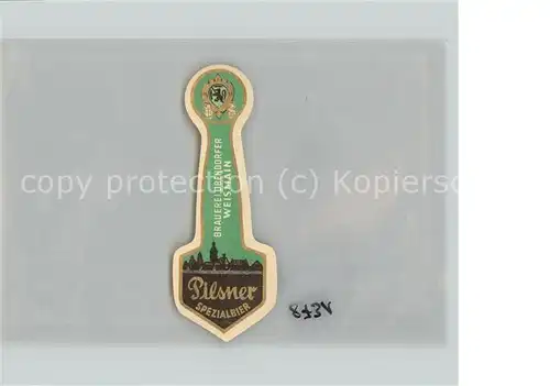 Weismain Brauerei Obendorfer Pilsner Kat. Weismain