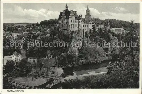 Sigmaringen Schloss Festung Kat. Sigmaringen