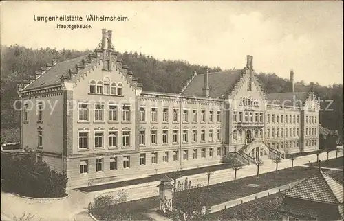 Wilhelmsheim Lungenheilstaette Krankenhaus  Kat. Oppenweiler