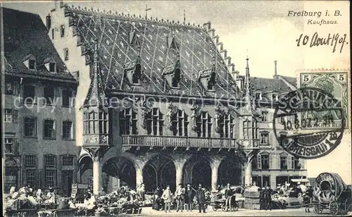 Freiburg Breisgau Hist Kaufhaus Kat. Freiburg im Breisgau