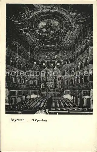 Bayreuth St Opernhaus Kat. Bayreuth