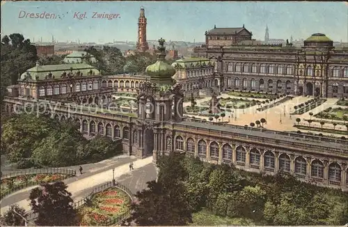 Dresden Kgl Zwinger Kat. Dresden