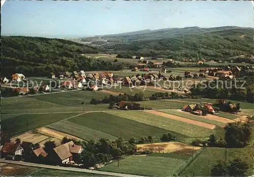 Schwenningdorf Panorama mit Wiehengebirge Kat. Roedinghausen