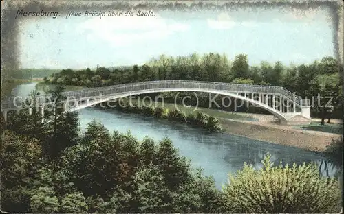 Merseburg Neue Saalebruecke Kat. Merseburg