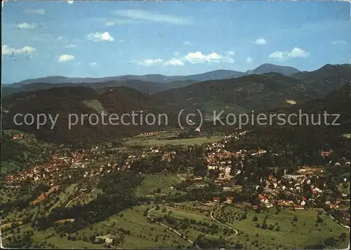 Badenweiler mit Rheumaklinik Fliegeraufnahme Kat. Badenweiler