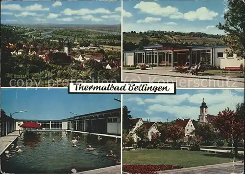 Bad Bellingen Ortsblick Thermalbad Kurhaus Kat. Bad Bellingen