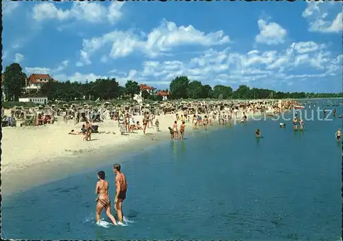 Scharbeutz Ostseebad Strandleben Kat. Scharbeutz