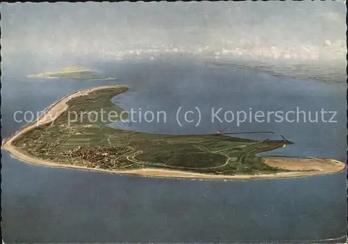 Langeoog Nordseebad Fliegeraufnahme Kat. Langeoog
