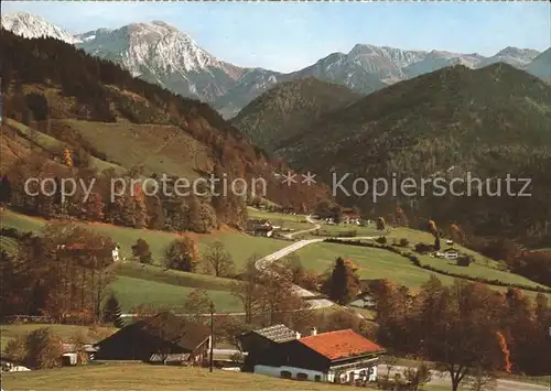 Berchtesgaden im Berchtesgadener Land Kat. Berchtesgaden