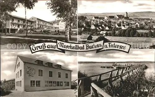 Bad Buchau Federsee Kurhaus Moorheilbad Steg Kat. Bad Buchau