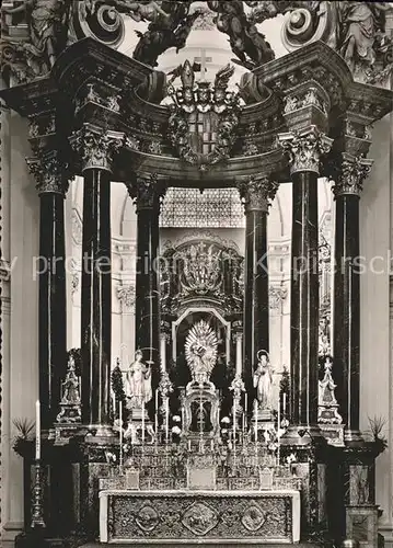 Fulda Domschatz Der Silberne Altar Kat. Fulda