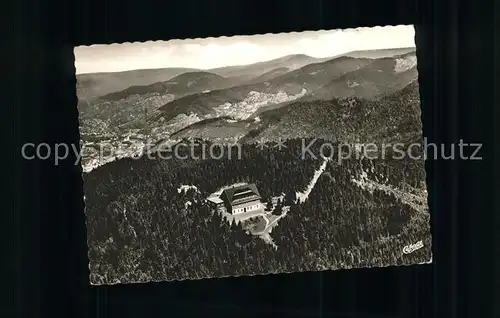 Buehl Baden Kinderkurheim Dr Bartsch Fliegeraufnahme Kat. Buehl