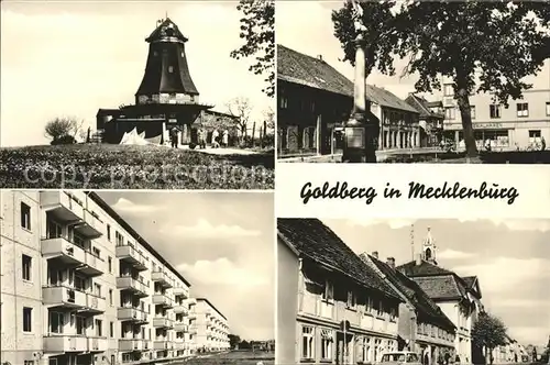 Goldberg Mecklenburg Teilansichten Kat. Goldberg Mecklenburg
