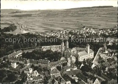 Bad Mergentheim mit Hoch und Deutschmeister Schloss Fliegeraufnahme Kat. Bad Mergentheim