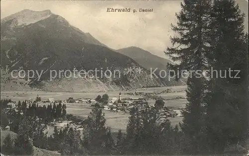 Ehrwald Tirol Panorama mit Daniel Ammergauer Alpen / Ehrwald /